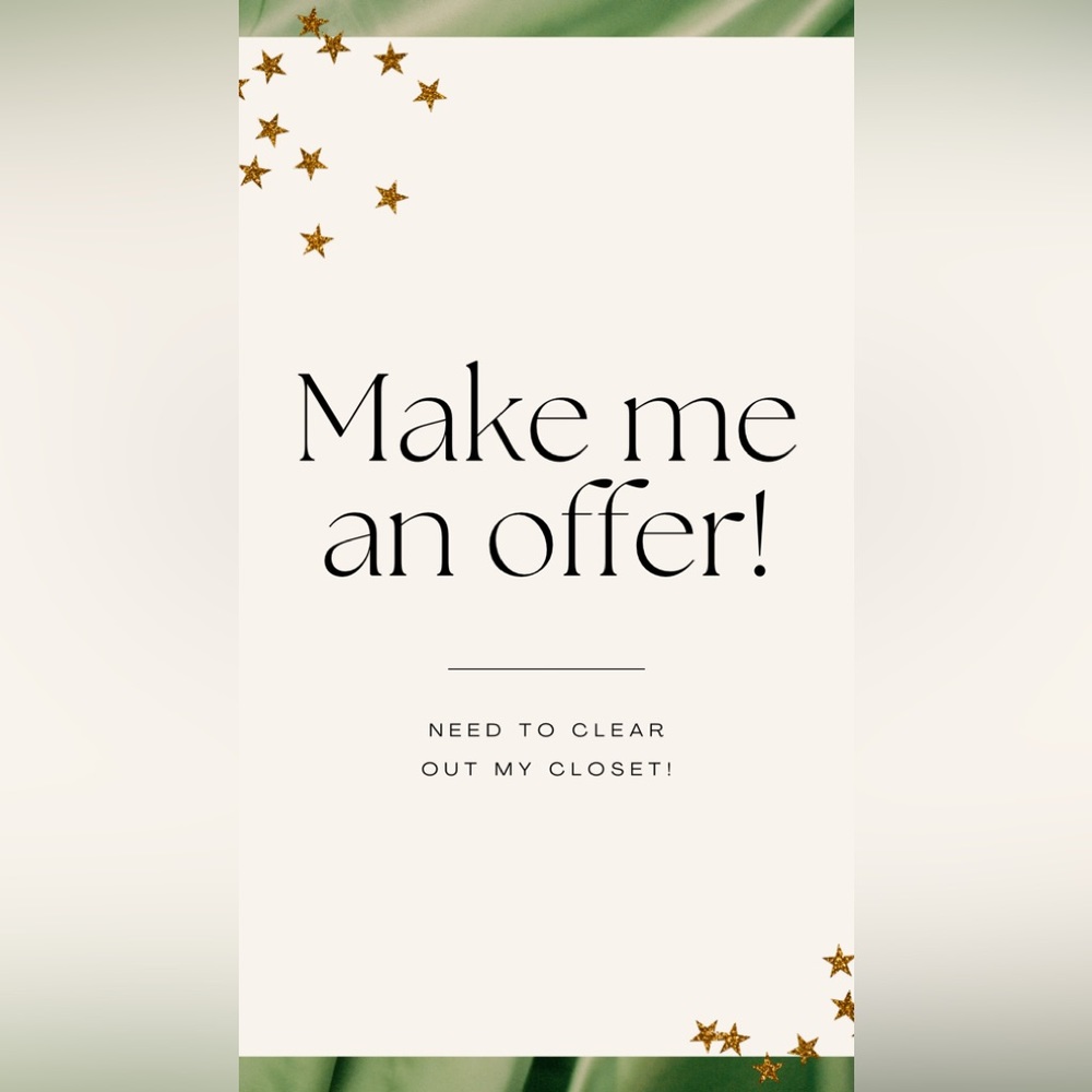 Make me an offer! I’m dedicated to getting the styles you love for less.